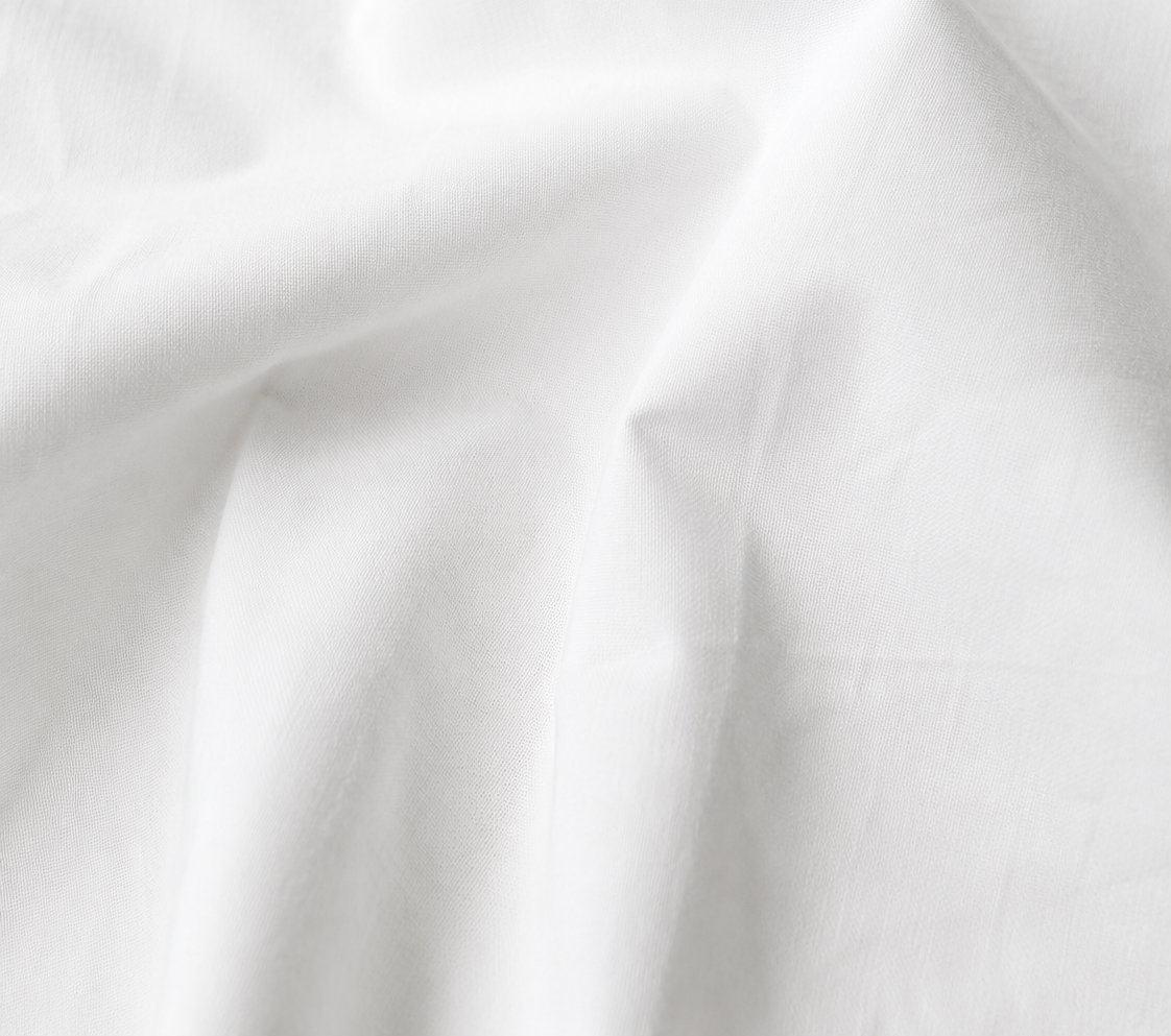 Oversized cotton poplin Marina Blanche