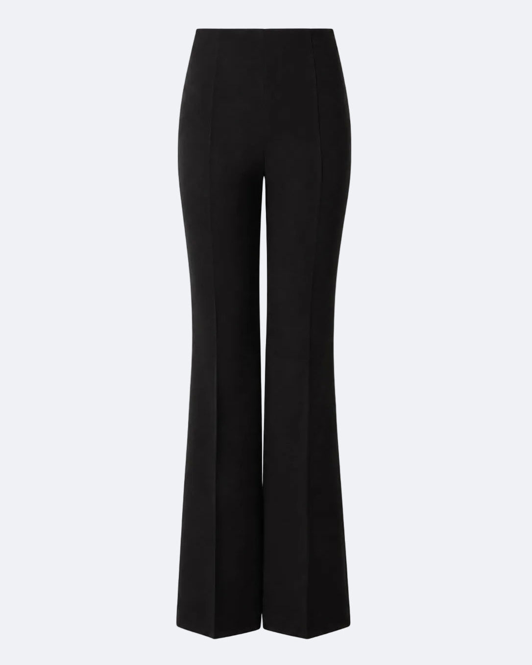High-Waisted Front Slits Trousers Marina Blanche