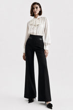 Blus silke Marina Blanche
