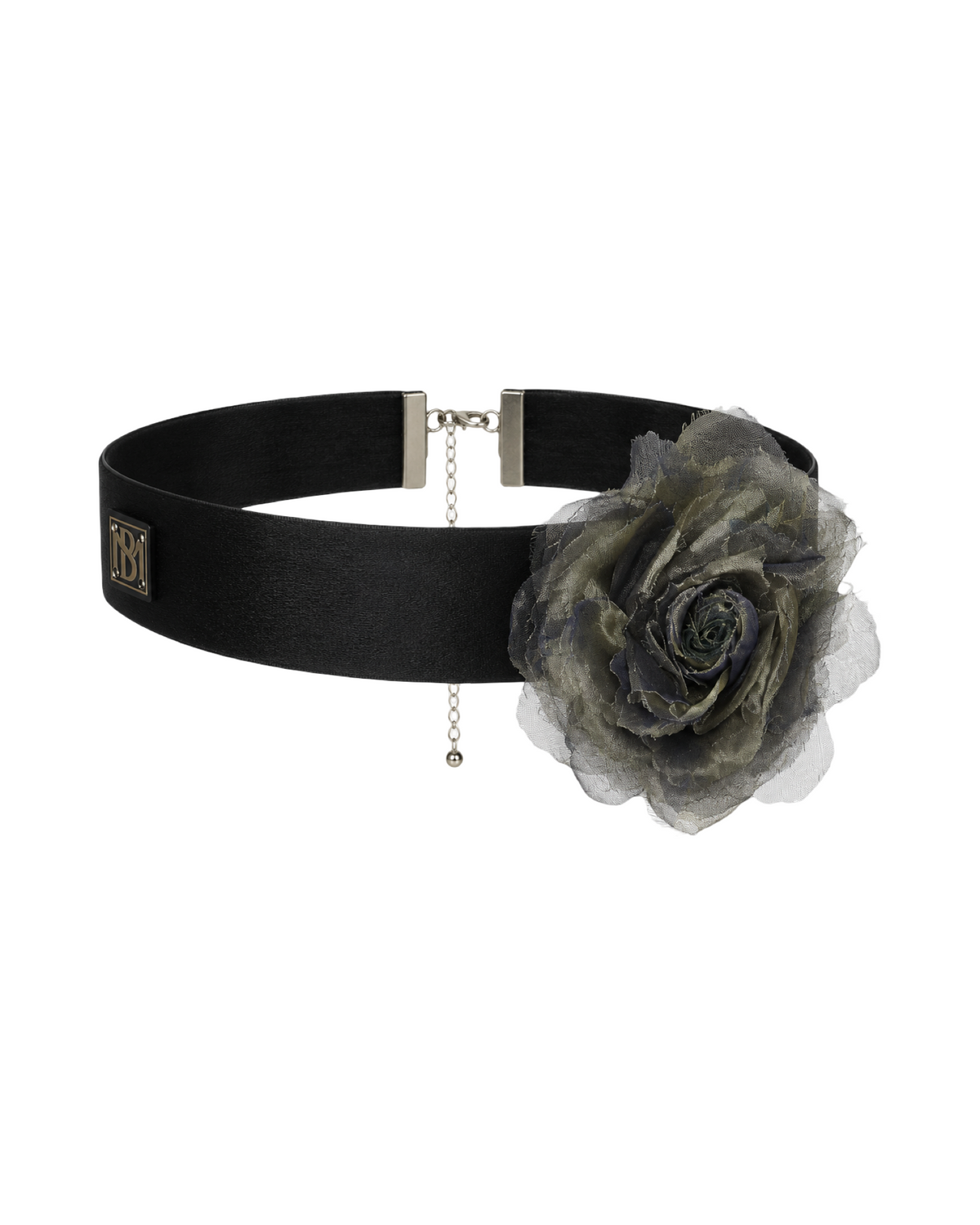 Rose Choker Marina Blanche