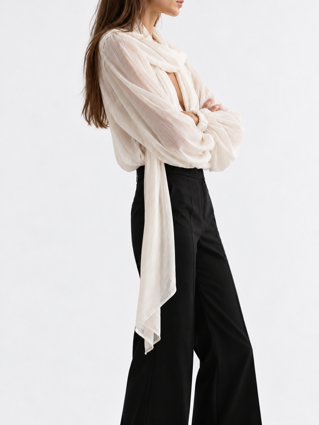Blus Marina Blanche