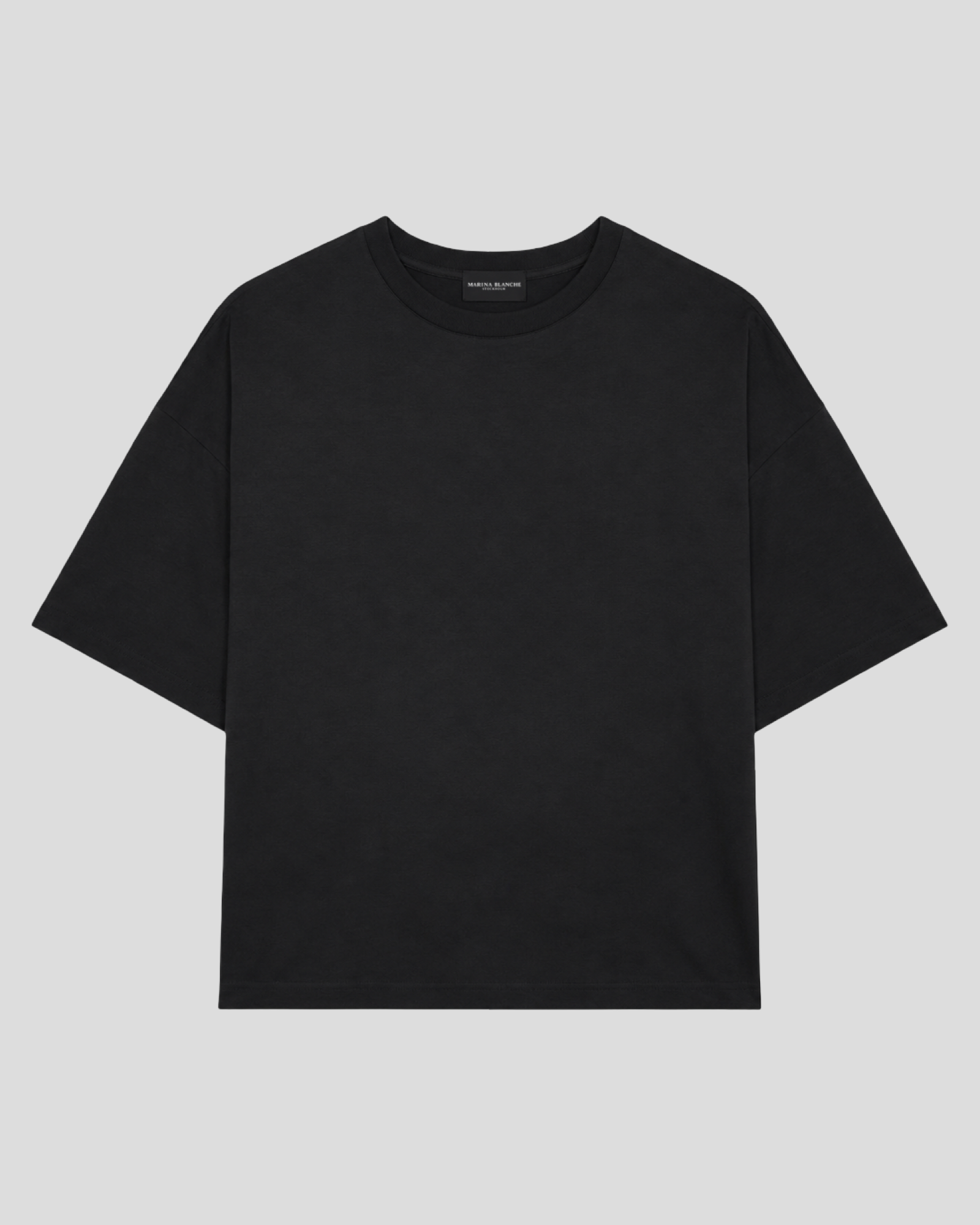Oversized cotton poplin Marina Blanche