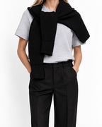 Classic T-Shirt in Cotton Marina Blanche