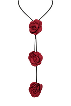 Rose Necklace Marina Blanche