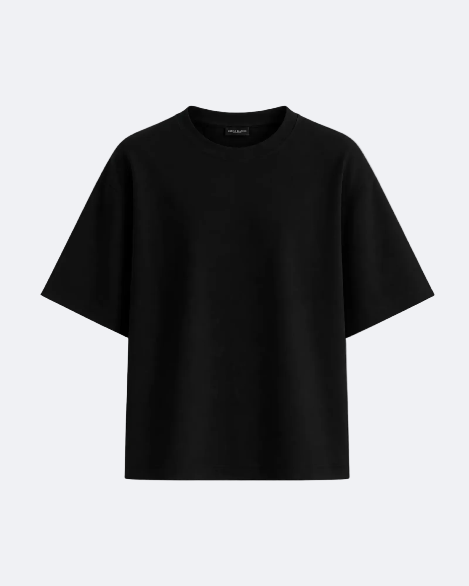 Oversized T-Shirt in Cotton Marina Blanche