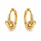 Knot Earrings Marina Blanche