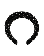 Crystal-Embellished Headband Marina Blanche