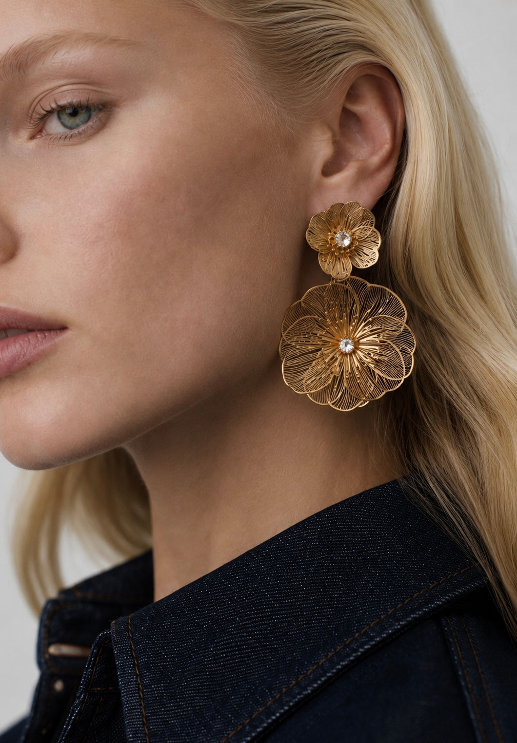 Earring Marina Blanche
