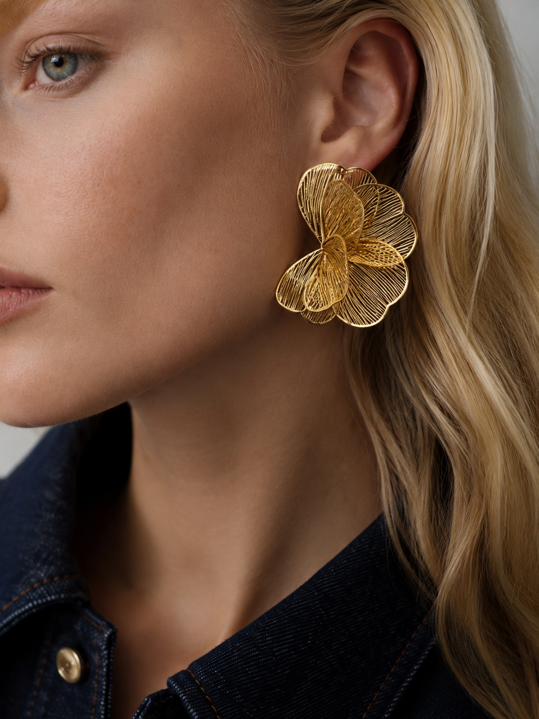 Earring Marina Blanche