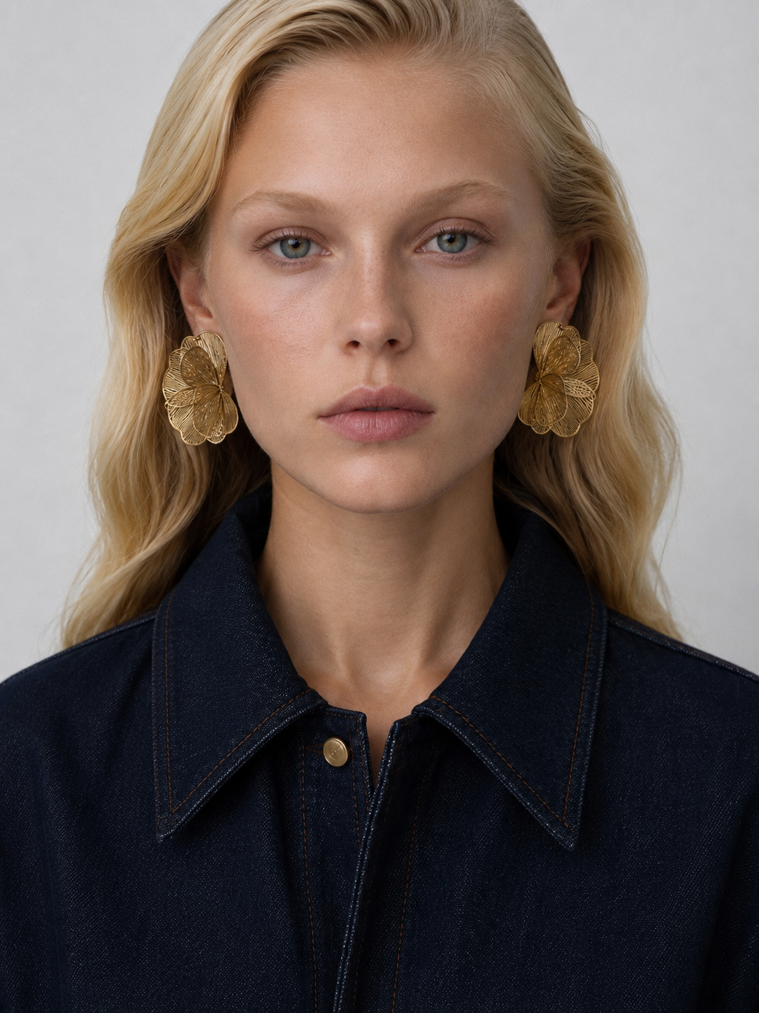 Earring Marina Blanche