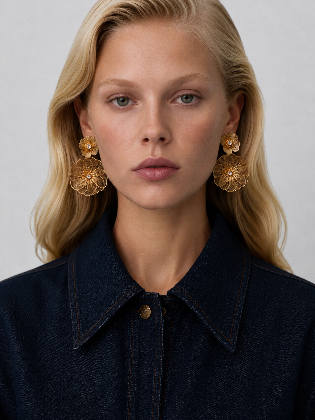 Earring Marina Blanche