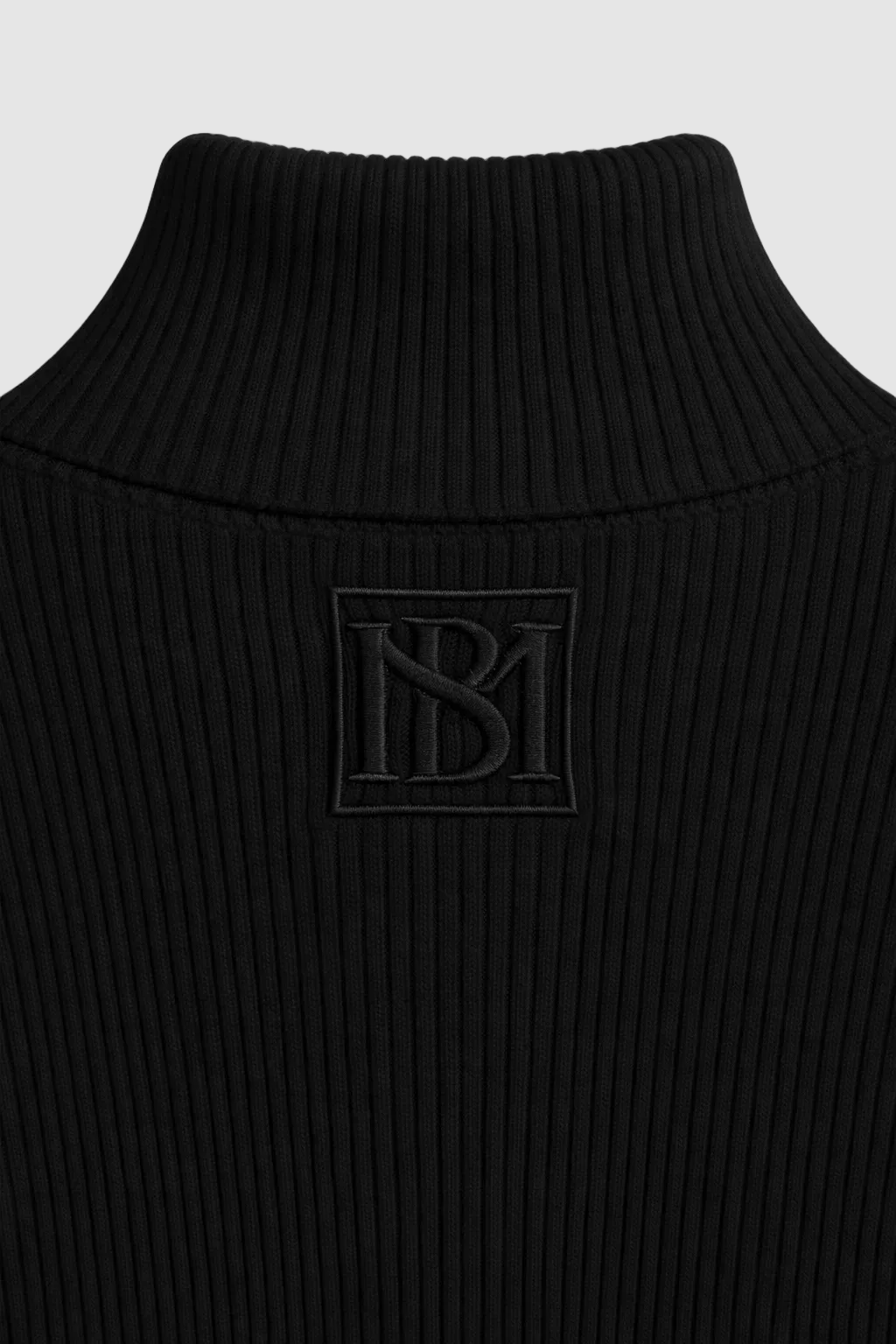 Colette Casein Rib High-Neck MarinaBlanche.com